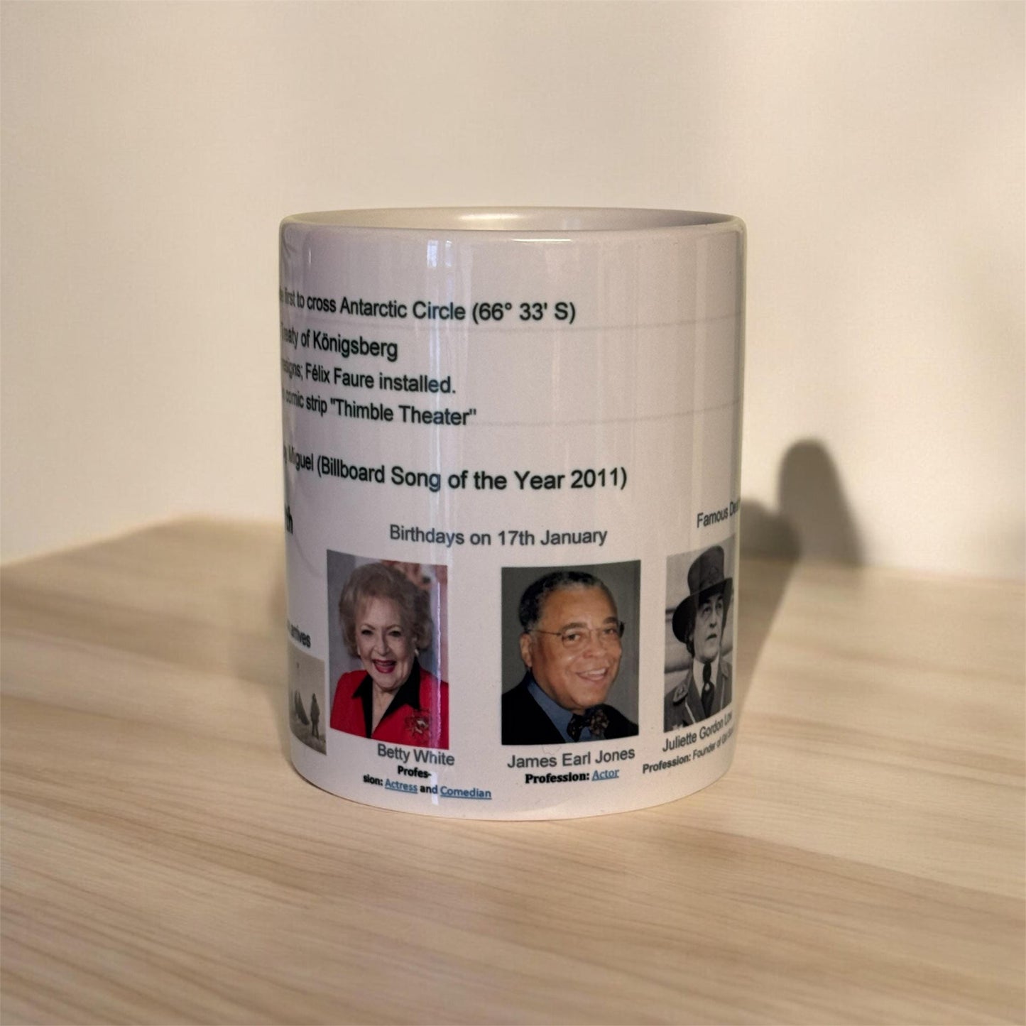 Personalised Birthday Events Mug | Special Occasion Date of Birth Cup, Birthday Mug, Coffee Mug, Ceramic Mug, Handmade Mug, Birthday Gift
