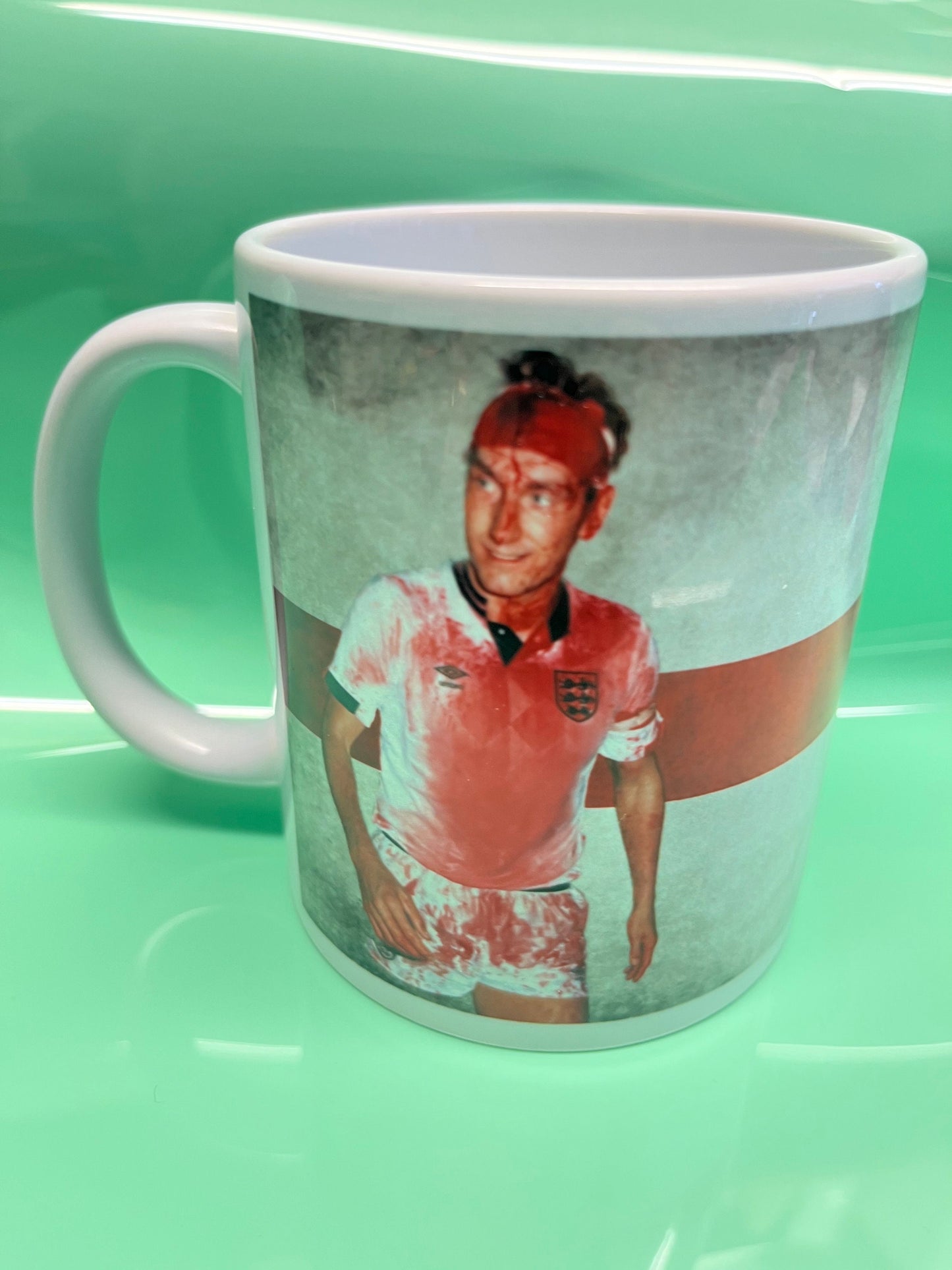 Terry butcher and Stuart Pearce England mug | gift for football fans |