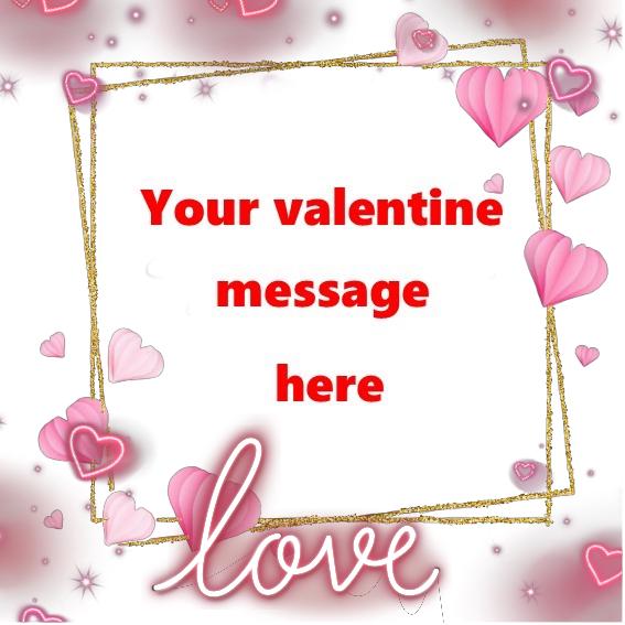 Custom Valentine Coaster, Personalised Love Gift for Him or Her,Custom Valentine Coaster, Personalised Love Gift for Him or Her