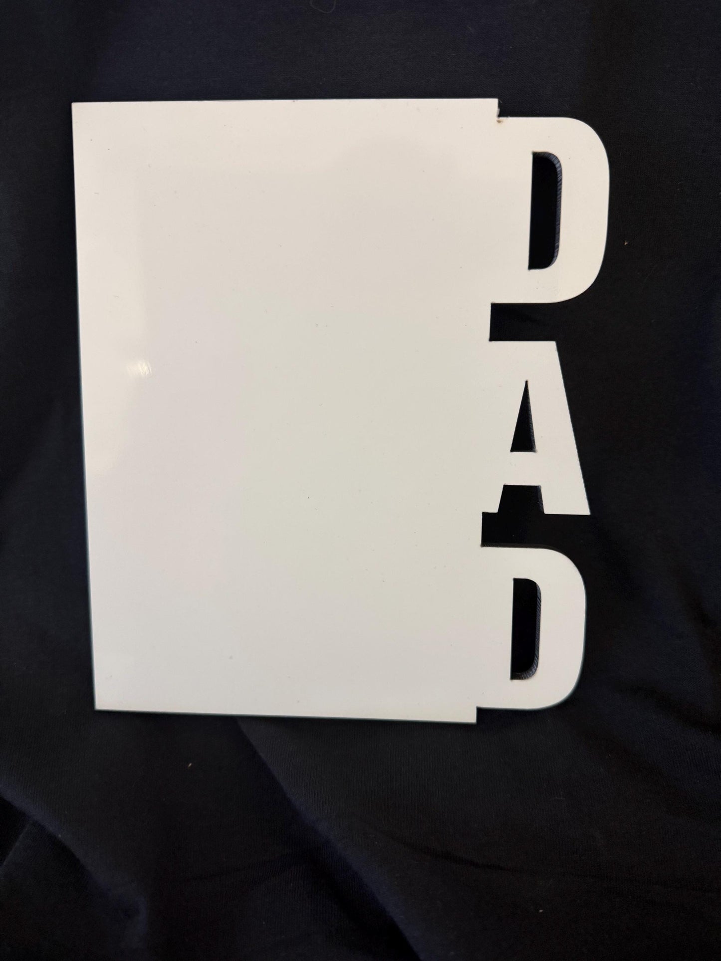 Dad photo plaque| photo plaque| gift for dad| picture plaque| standing picture plaque| MDF photo | photo memories | memorial photo dad|