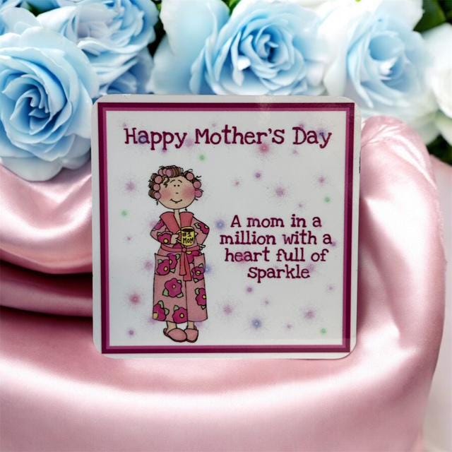 Mother's Day Mug and Coaster Set, Perfect Gift for Mom, Mothers Day Gift, Mothers Day Present, Coaster Set, Gift For Her, Personalized Gift