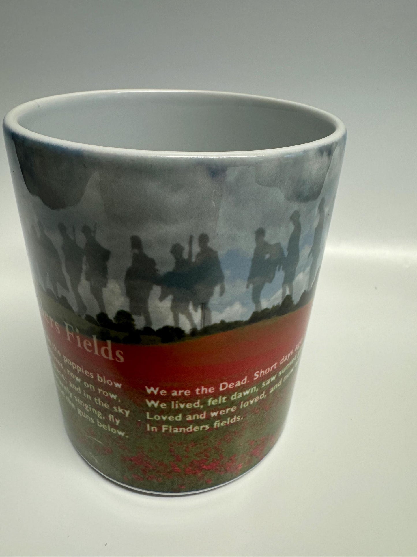 Flanders Field Memorial Mug and Coaster Collection, Remembrance Gift Set, Gift For History Lover, Mug And Coaster Set, Unique Gift Idea, Gift For History Buffs, Gift For Soldier, Collectible Item, Souvenir Gift, Keepsake Gift, Handcrafted Gift