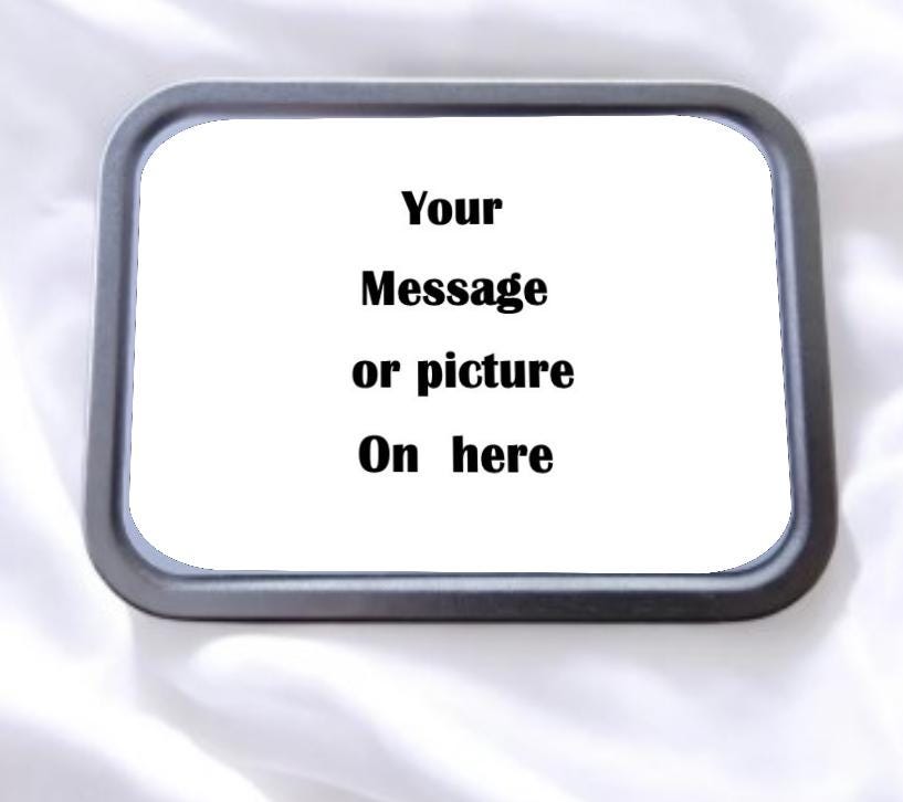 Personalised Tobacco/Mint Tin with Custom Text or Image, Unique Gift Idea, Personalised Tin, Customized Gift, Mint Tin, Unique Tin