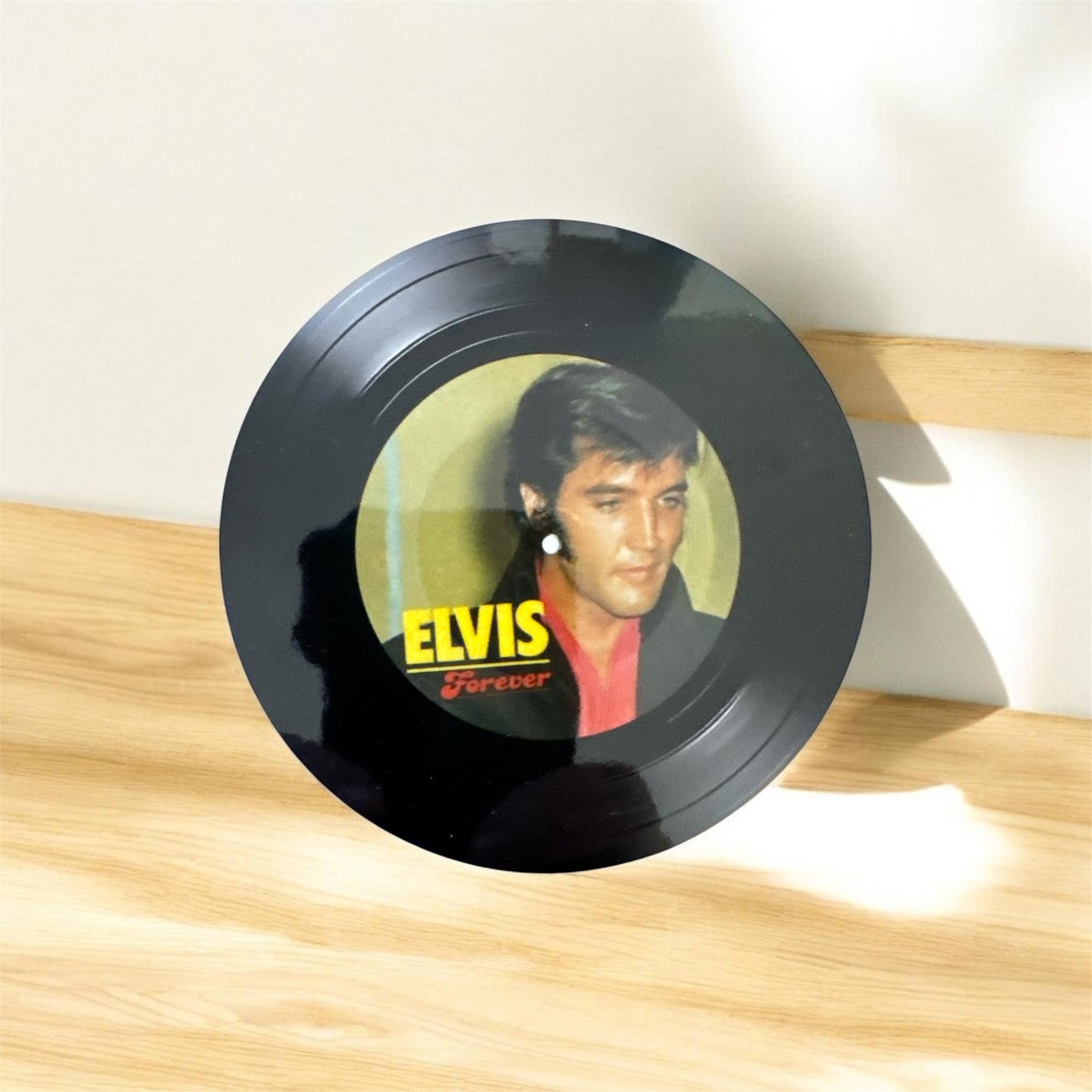 Set of 4 Elvis Presley drink coasters| Elvis coasters| Gifts for Nan | Music fan gift| Rock and roll | Rock and roll gifts| Gift for him