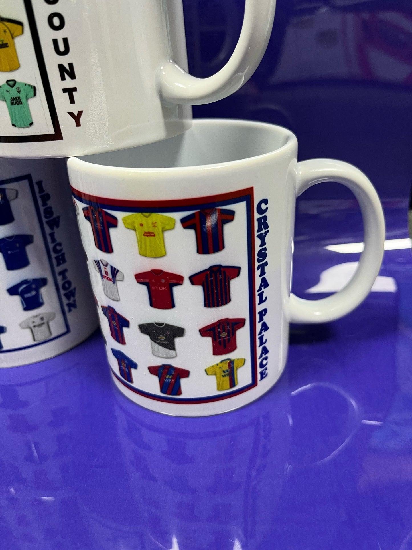 Football shirt mug and coaster,Football Coffee Mug, Football Coaster, Football Player Gift, Football Club, Football Club Gift,Football Gift