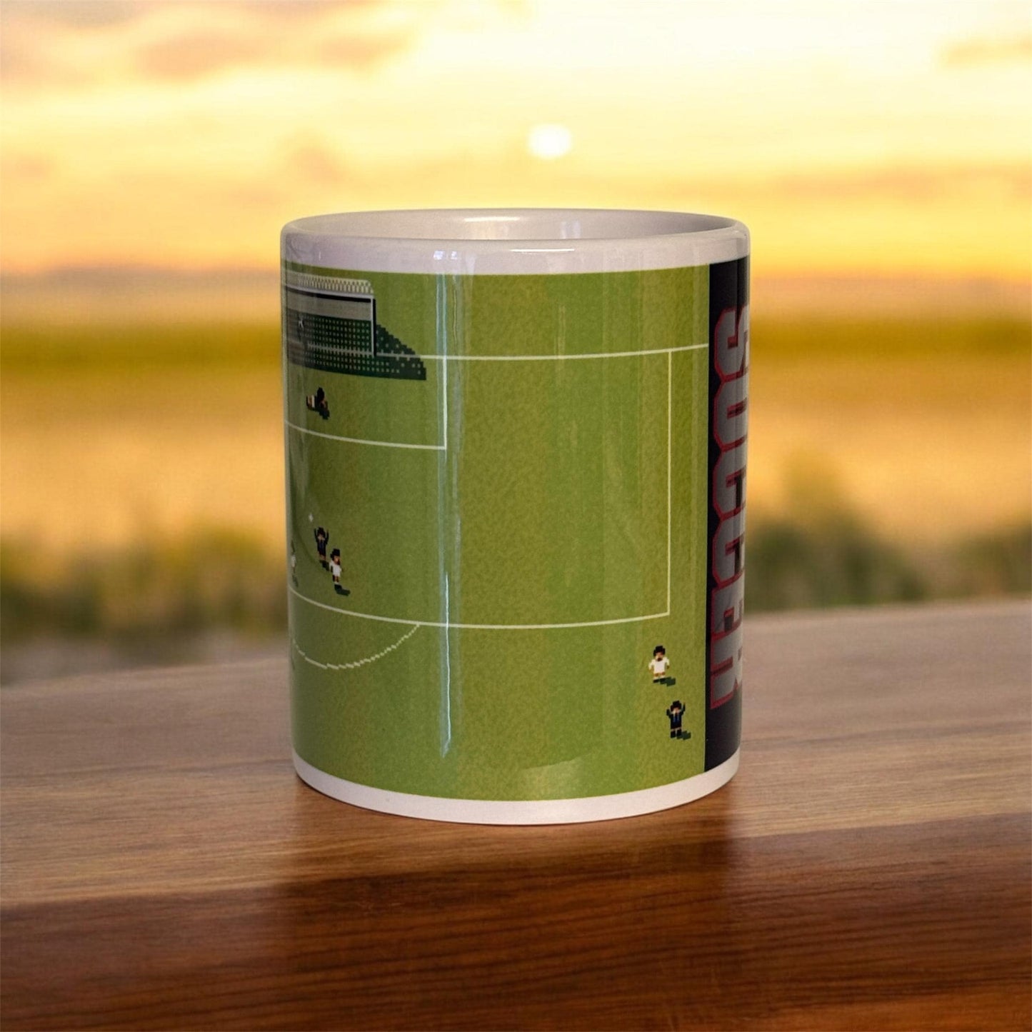 Sensible Soccer Inspired Mug | Retro Gaming Coffee Mug Classic Game Coffee Mug, Funny Gaming Mug, Cool Gaming Mug, Retro Gaming Culture