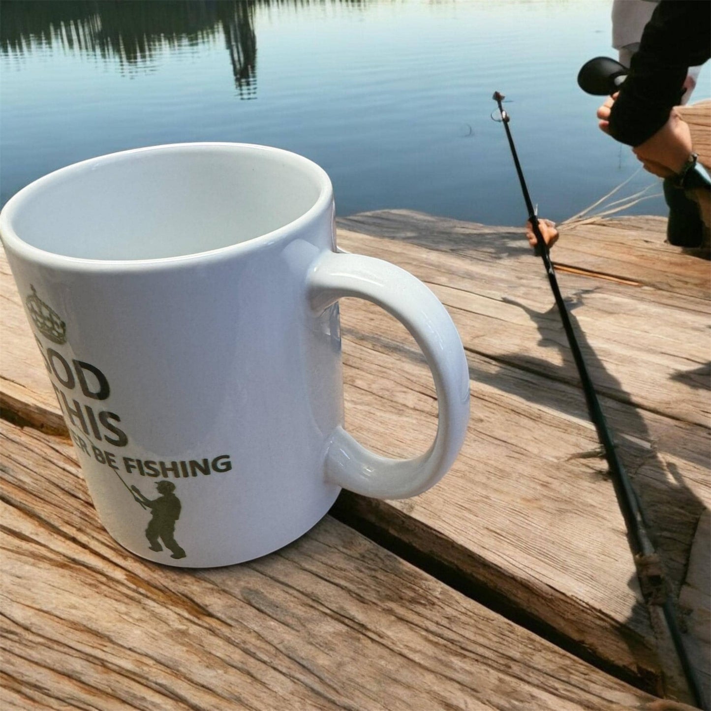 Funny 'Sod This, I'd Rather Be Fishing' Mug, Perfect Gift for Fishermen, Novelty Gift, Mug For Coworker, Fishing Lover Gift, Fishing Mug,