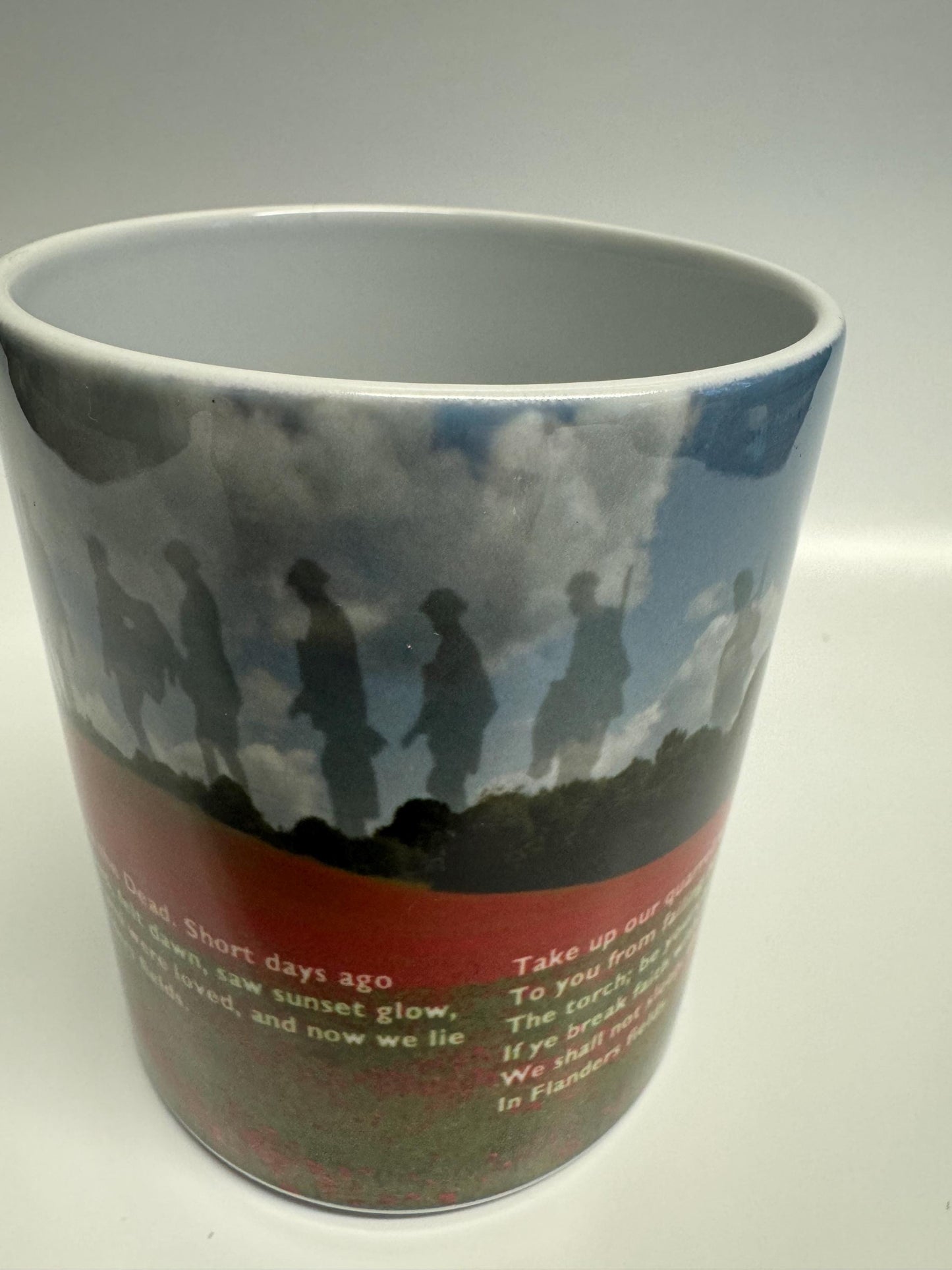 Flanders Field Memorial Mug and Coaster Collection, Remembrance Gift Set, Gift For History Lover, Mug And Coaster Set, Unique Gift Idea, Gift For History Buffs, Gift For Soldier, Collectible Item, Souvenir Gift, Keepsake Gift, Handcrafted Gift