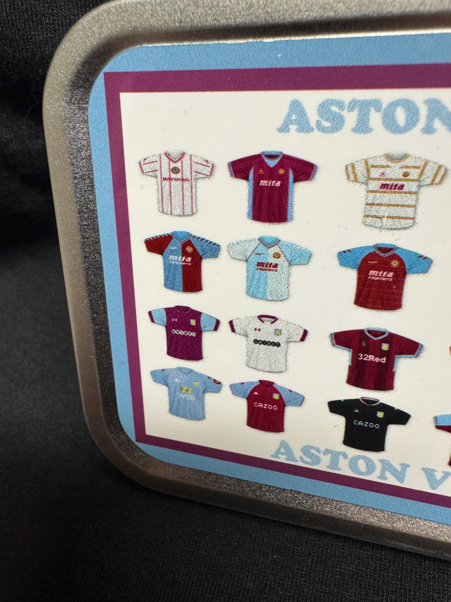 Unique Football Keepsake Tin - Store Mementos, Mints, or Sewing Notions