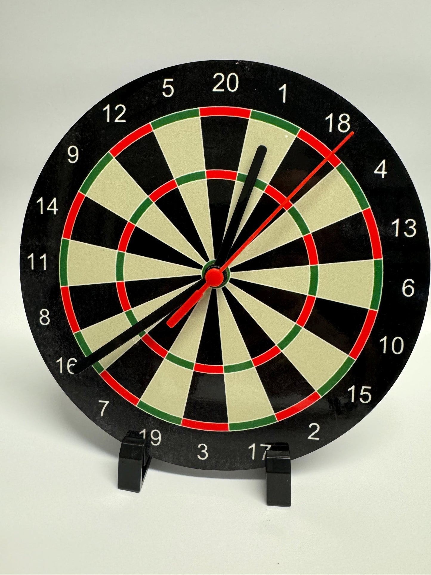 Dartboard Wall Clock Great for Christmas or Birthdays"Dartboard wall clock |Christmas birthday gift| mancave