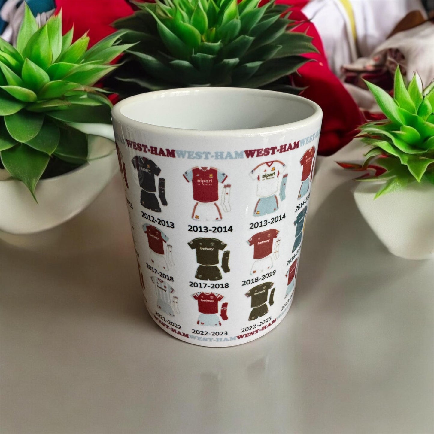 football kit mugs |football team |personalised| mug for football fans| Christmas gift| kits| football| football kits