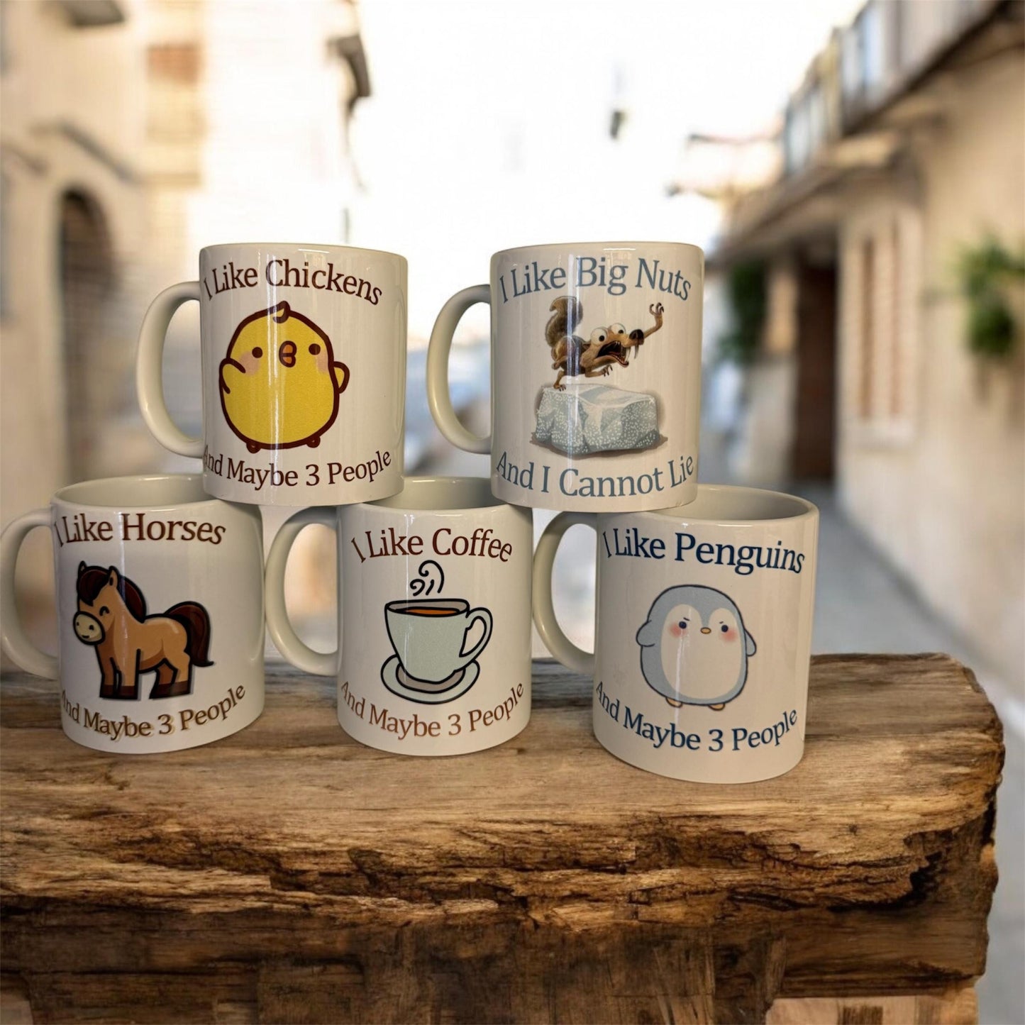 Funny Chicken Lover Coffee Mug, I Like Chickens and Maybe 3 People, Funny Coffee Mug, Unique Gift Idea, Friend Gift, Funny Quote Mug
