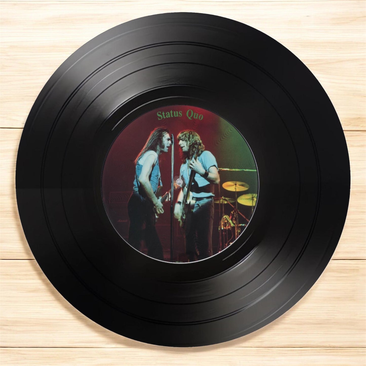Set of 4 Status Quo drink coasters|Status Quo coasters| Gifts for Nan | Music fan gift|Gift for her | classic rock gifts| Gift for him