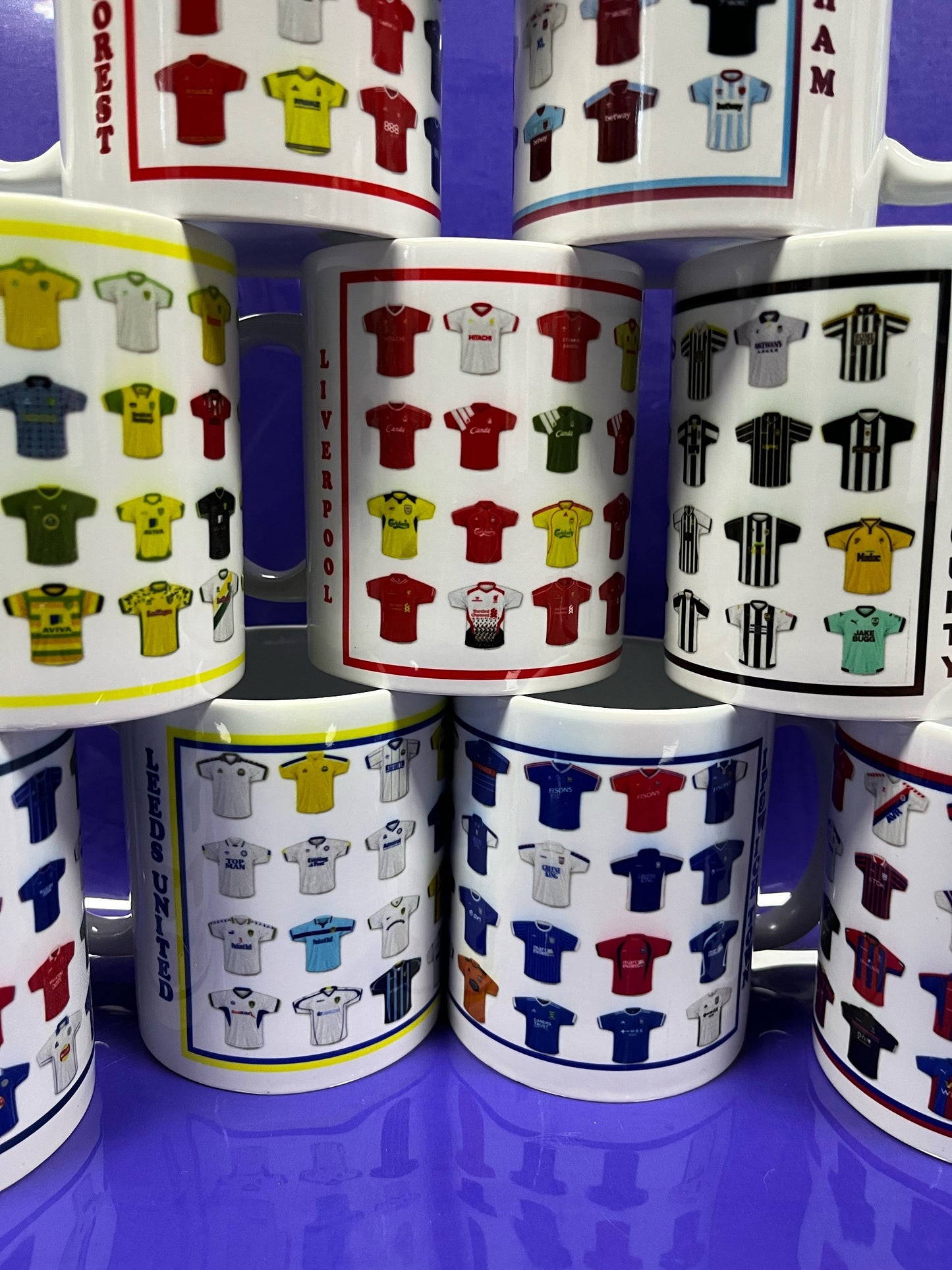 Football shirt mug and coaster,Football Coffee Mug, Football Coaster, Football Player Gift, Football Club, Football Club Gift,Football Gift