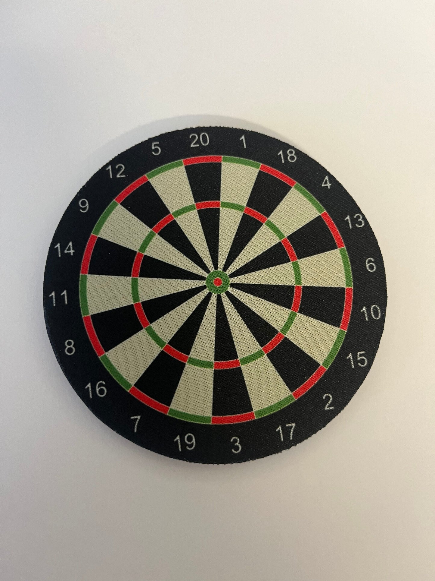 Round Neoprene Dartboard Coaster |dart fanatic gift |bar coaster| dart fans| flexable coaster| coffee coaster| Morning Coffee | man cave |