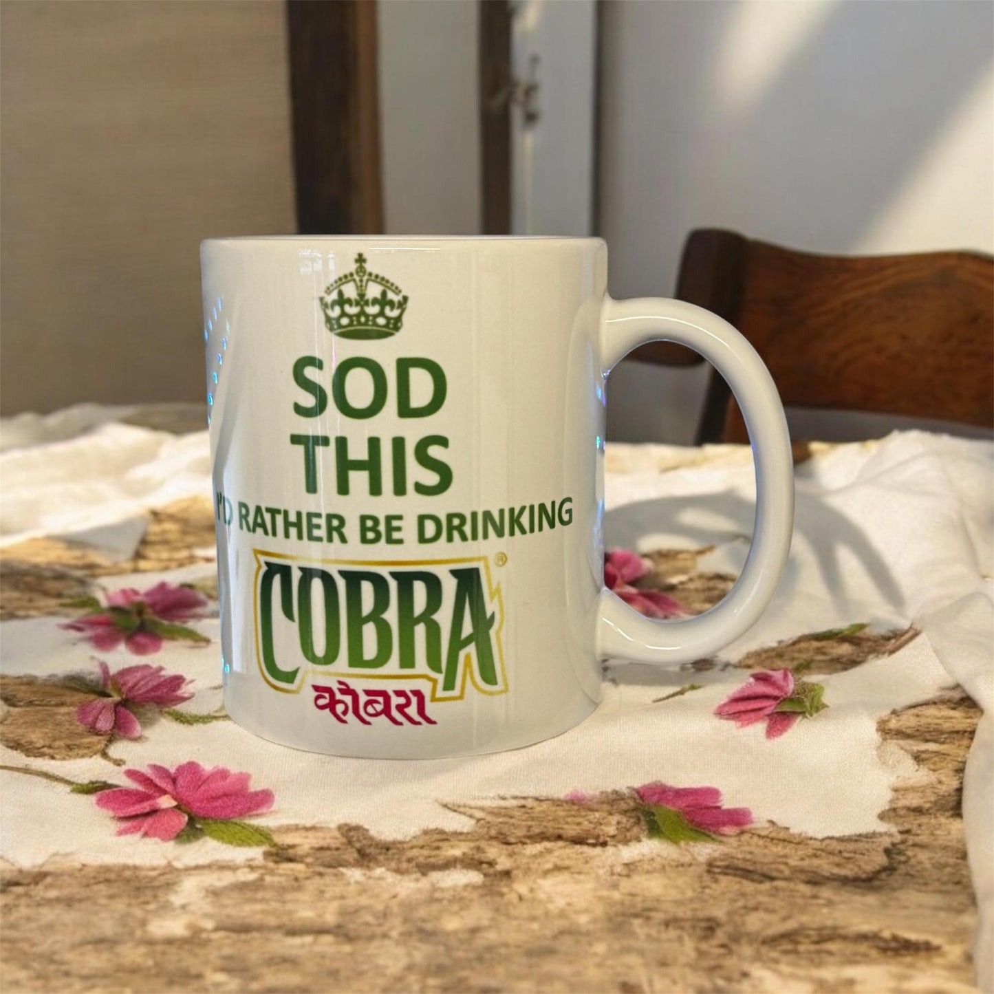 Sod this I'd rather be drinking cobra mug | cobra lager | man cave gift| gift for him |funny mugs | mugs for him |Christmas gift| coffee mug