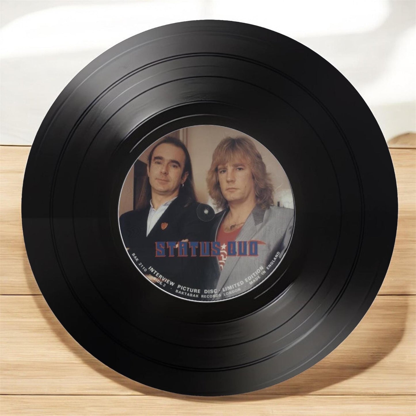 Set of 4 Status Quo drink coasters|Status Quo coasters| Gifts for Nan | Music fan gift|Gift for her | classic rock gifts| Gift for him