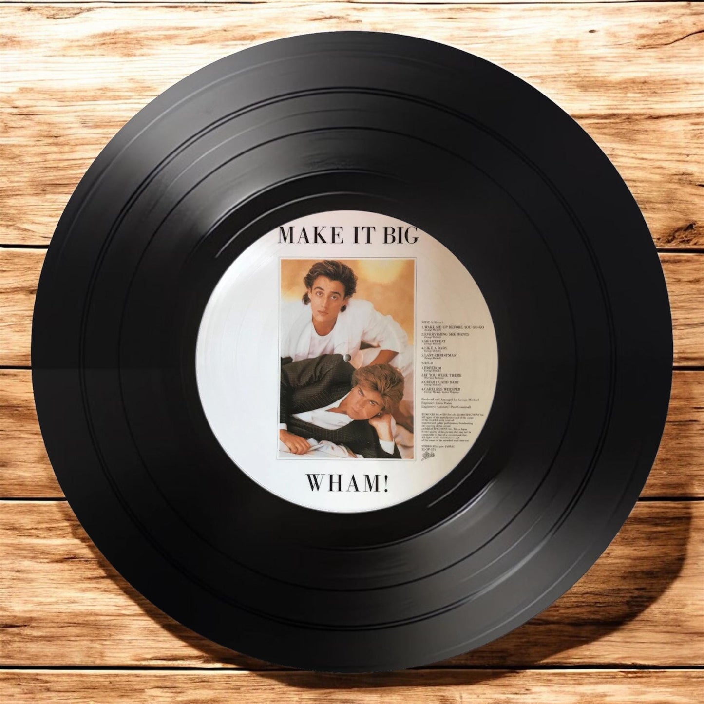 Set of 4 Wham drink coasters|Wham coasters| Gifts for Nan | Music fan gift|Gift for her |classic 80s music gifts| Gift for him|Gifts for her
