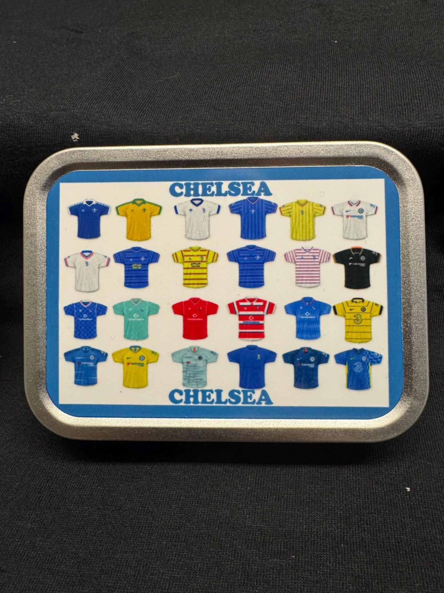 Unique Football Keepsake Tin - Store Mementos, Mints, or Sewing Notions