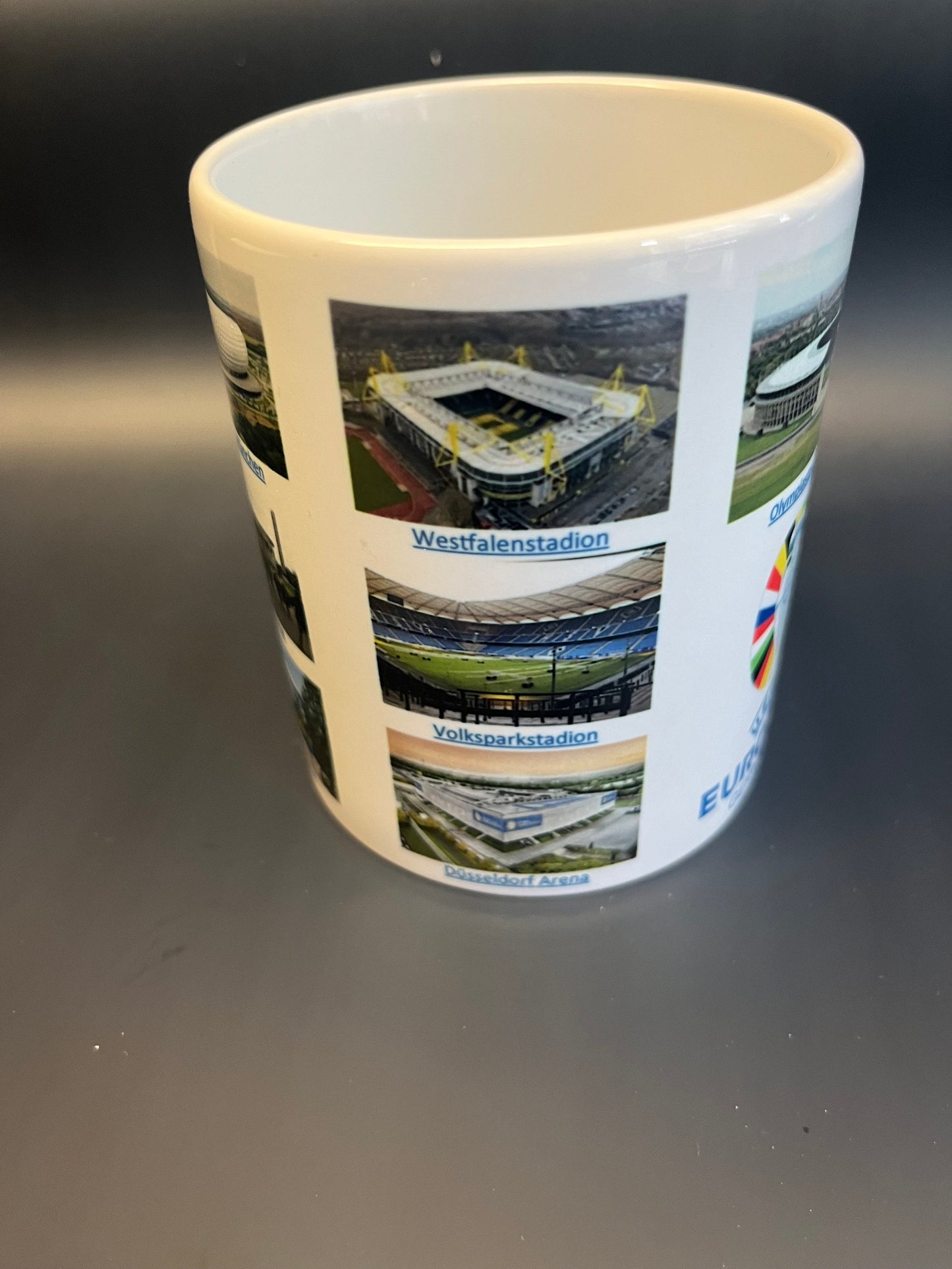 Euro 2024 Stadium Mug, Official Merchandise, Euro 2024, Stadium Mug, Football Fan Gift, Euro Cup, Football Gift, Soccer Stadium Mug, Euro 2024 Cup Mug