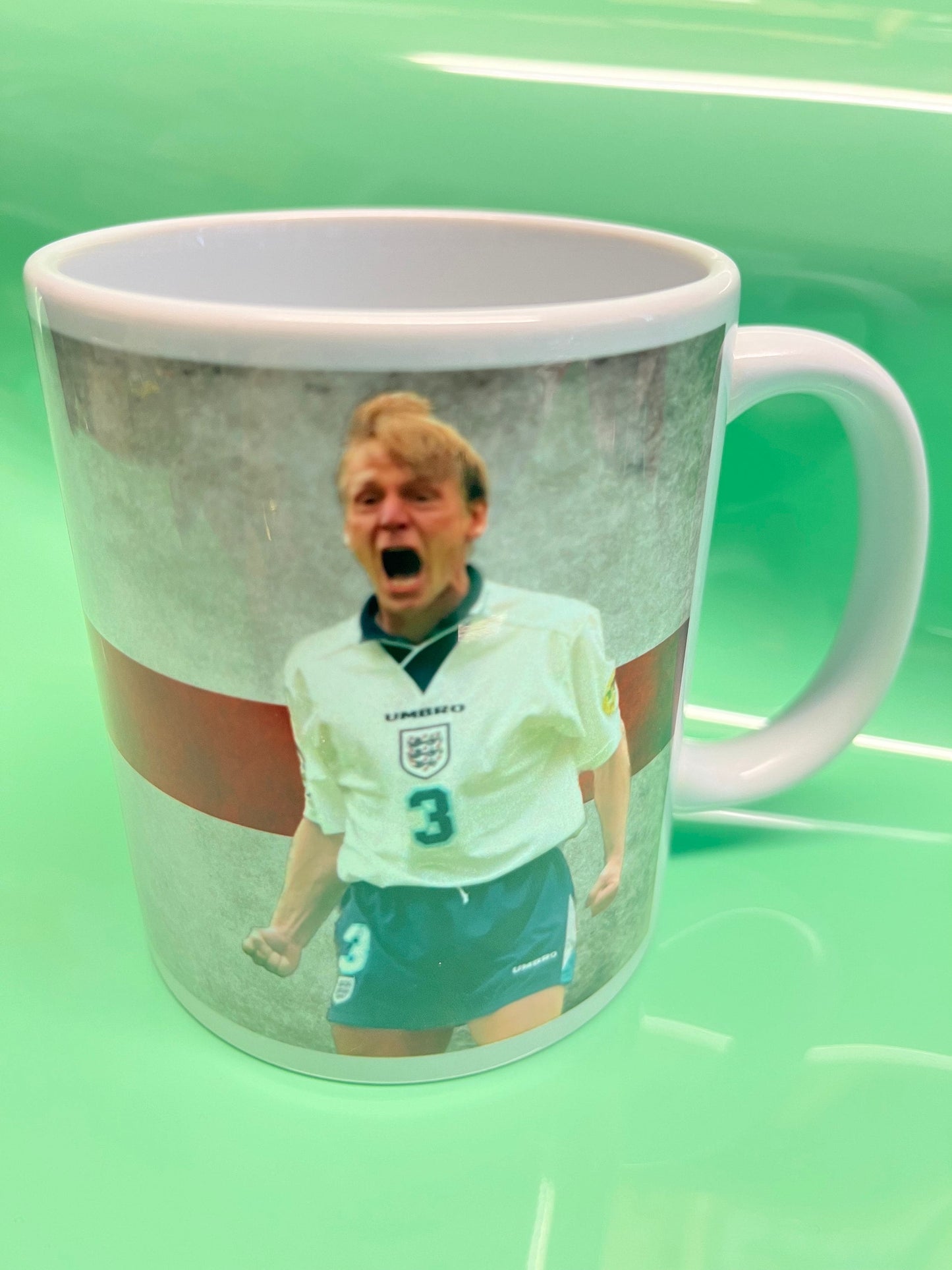 Terry butcher and Stuart Pearce England mug | gift for football fans |