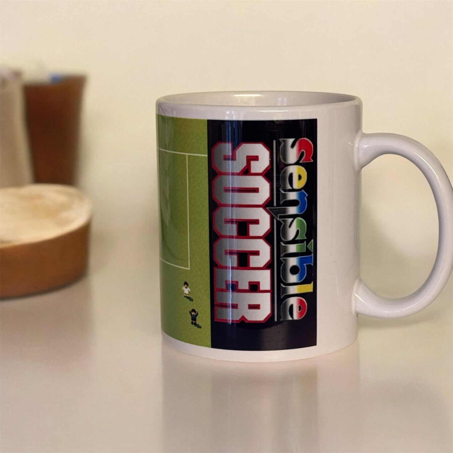 Sensible Soccer Inspired Mug | Retro Gaming Coffee Mug Classic Game Coffee Mug, Funny Gaming Mug, Cool Gaming Mug, Retro Gaming Culture