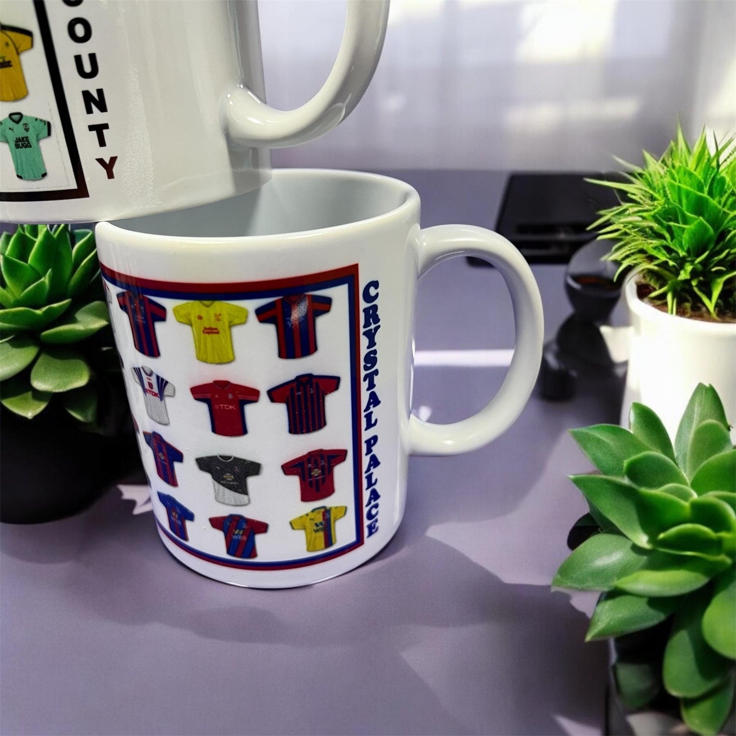 Football shirt mugs |football team |personalised| mug for football fans| Christmas gift|
