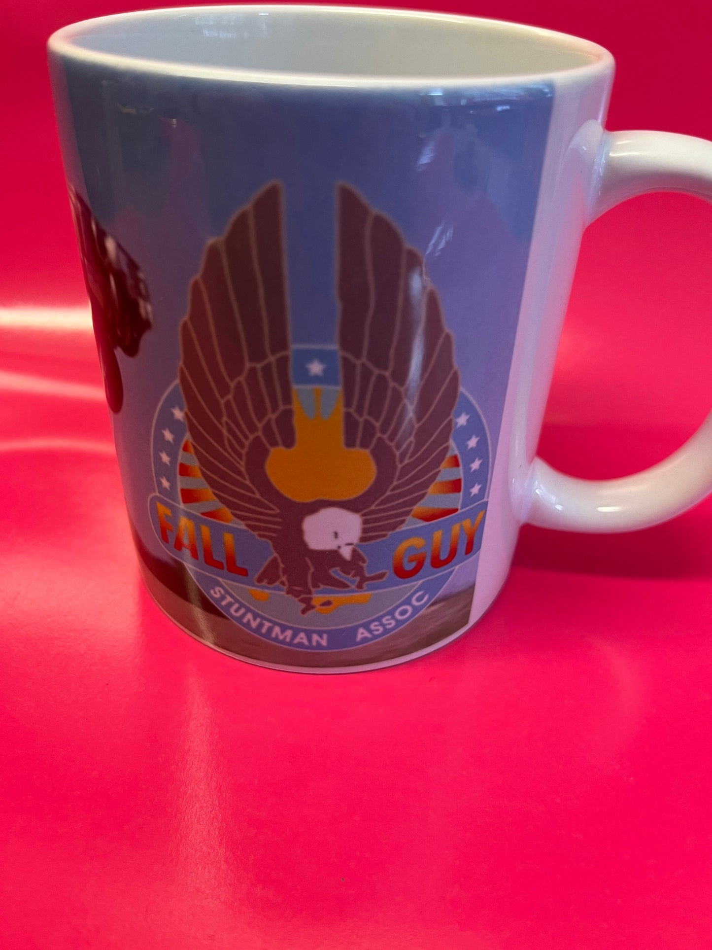 The fall guy mug| gift for him | retro tv series mug| 80 series |