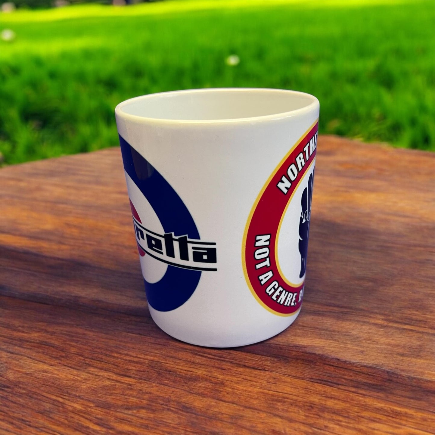 Northern soul and Lambretta mug, classic, gift for him