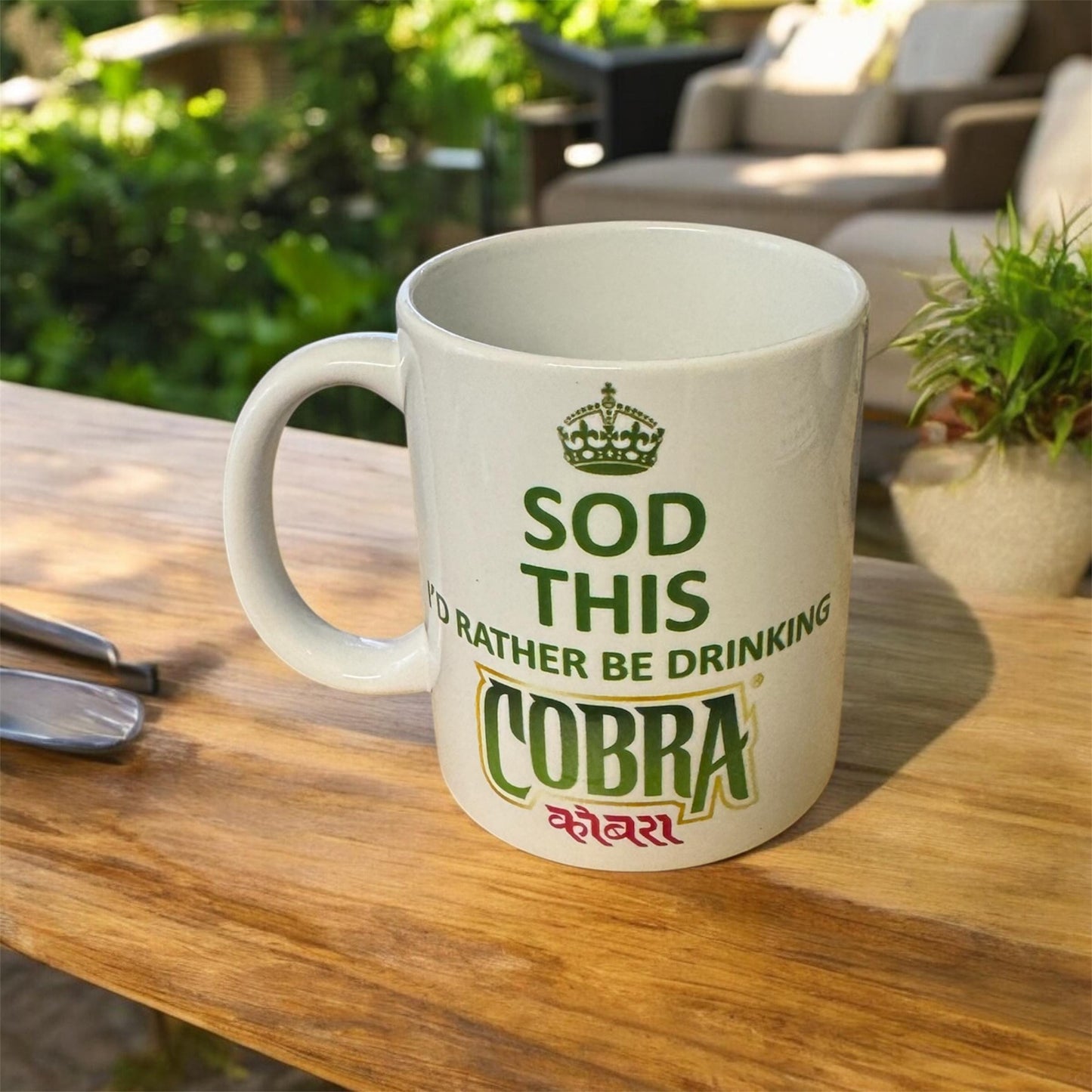 Sod this I'd rather be drinking cobra mug | cobra lager | man cave gift| gift for him |funny mugs | mugs for him |Christmas gift| coffee mug