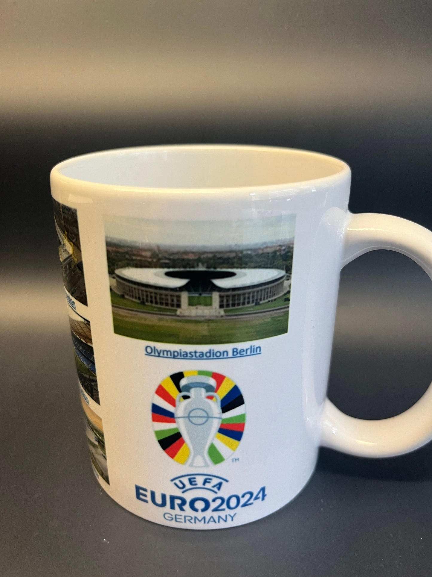 Euro 2024 Stadium Mug, Official Merchandise, Euro 2024, Stadium Mug, Football Fan Gift, Euro Cup, Football Gift, Soccer Stadium Mug, Euro 2024 Cup Mug