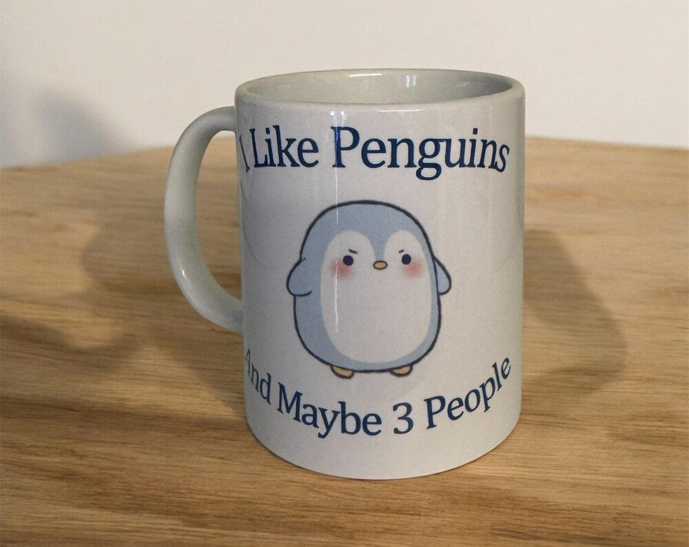 Funny Penguin Coffee Mug