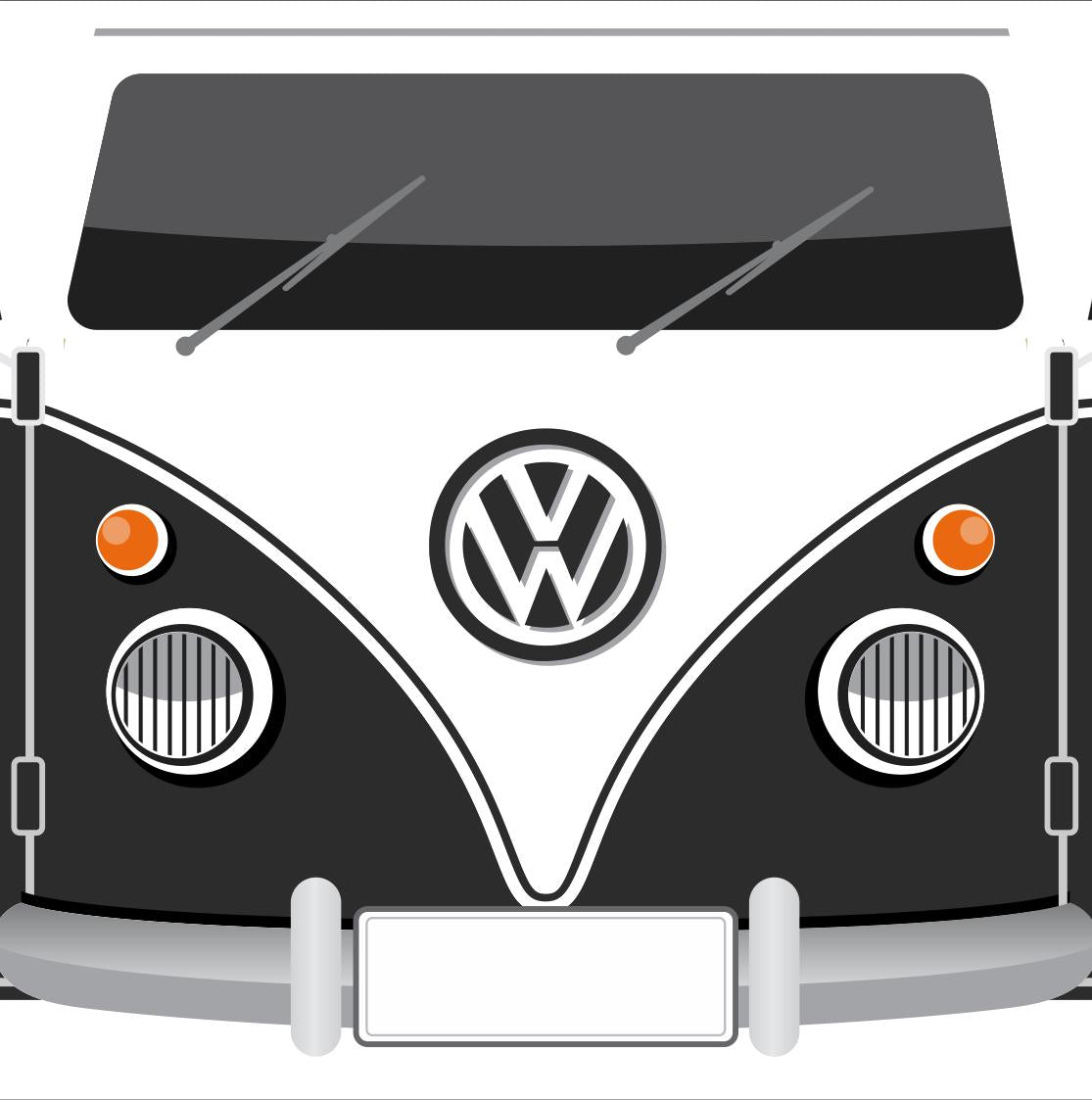 VW Camper mug in various colours, retro camper, camper mug, gift for him, gift for her, car lover gift, classic car gift personalisable,