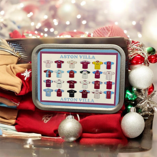 Unique Football Keepsake Tin - Store Mementos, Mints, or Sewing Notions