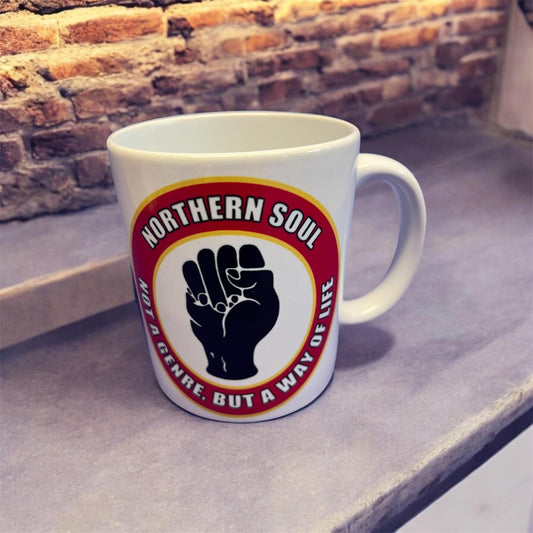 Northern soul and Lambretta mug, classic, gift for him