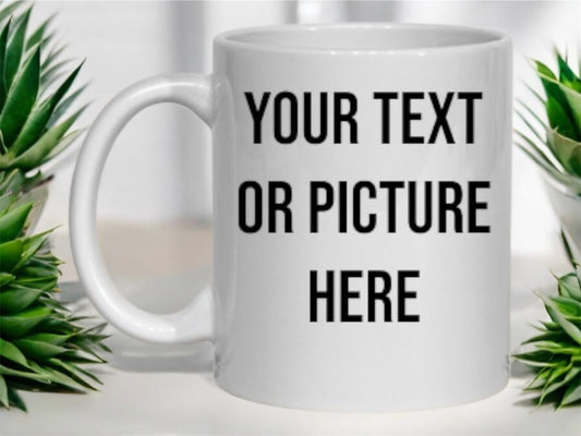 Custom photo mug personalised mug tea coffee gift  personalised gift | mancave accessories|100% Customizable| Personalized Gift- 11oz mug