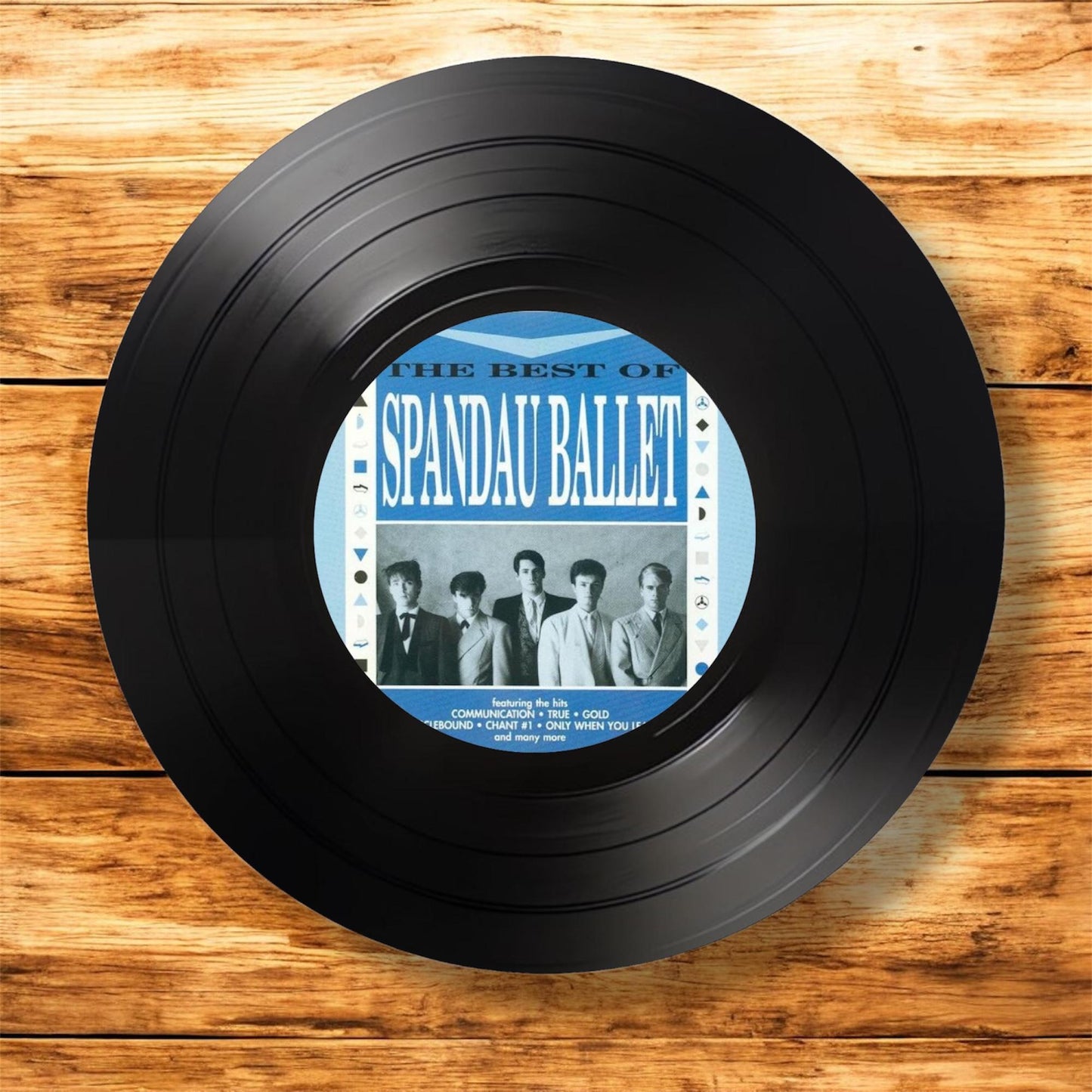 Set of 4 Spandau Ballet drink coasters Spandau Ballet coasters| Gifts for Nan | Music fan gift|Gift for her| Rock music gifts| Gift for him