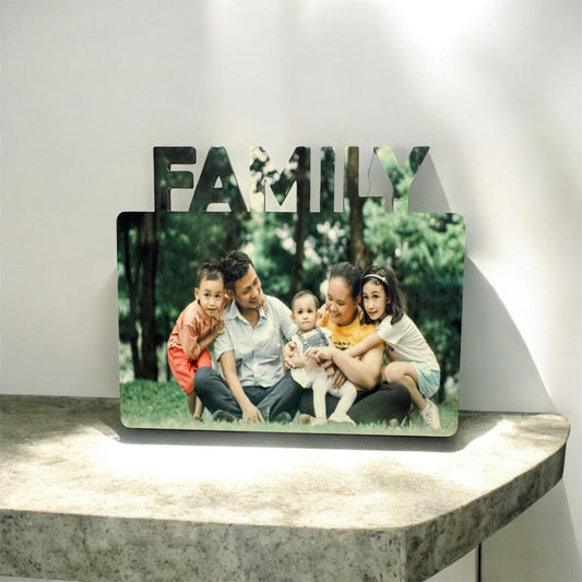 Family photo plaque| picture board| family| family portrait| family gift| Christmas gift| mothers day | fathers day gift| birthday gift|