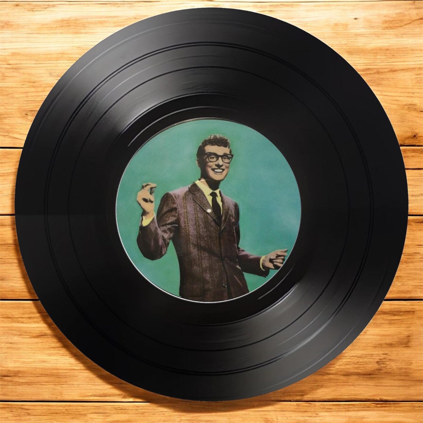 Set of 4 Buddy Holly drink coasters|Buddy Holly coasters| Gifts for Nan | Music fan gift|Gift for her | Rock and roll gifts| Gift for him