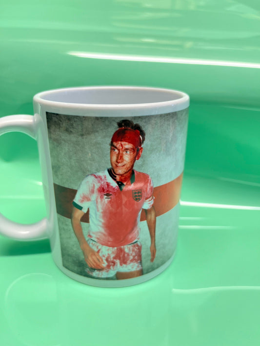 Terry butcher and Stuart Pearce England mug | gift for football fans |