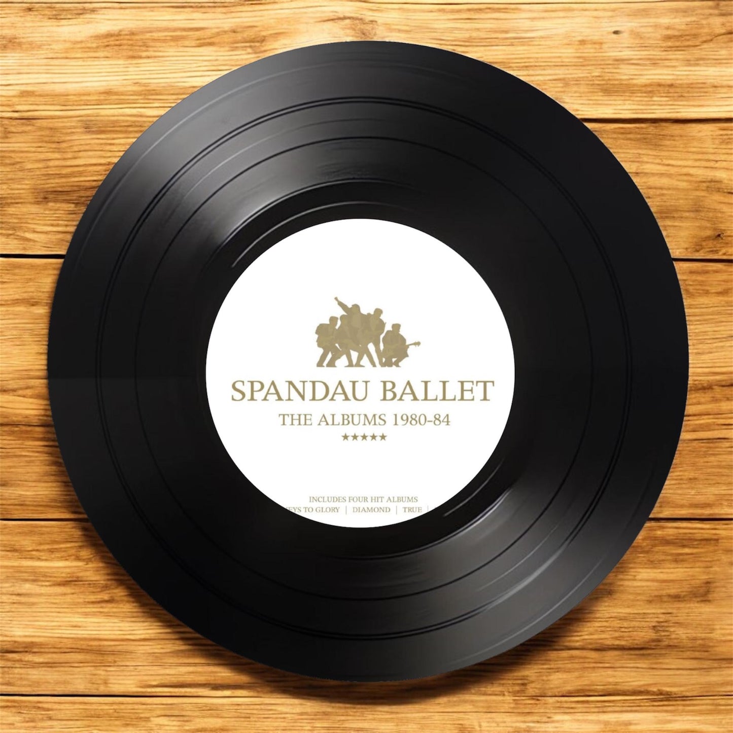Set of 4 Spandau Ballet drink coasters Spandau Ballet coasters| Gifts for Nan | Music fan gift|Gift for her| Rock music gifts| Gift for him