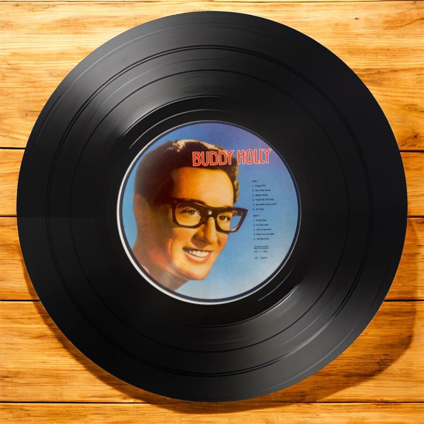 Set of 4 Buddy Holly drink coasters|Buddy Holly coasters| Gifts for Nan | Music fan gift|Gift for her | Rock and roll gifts| Gift for him