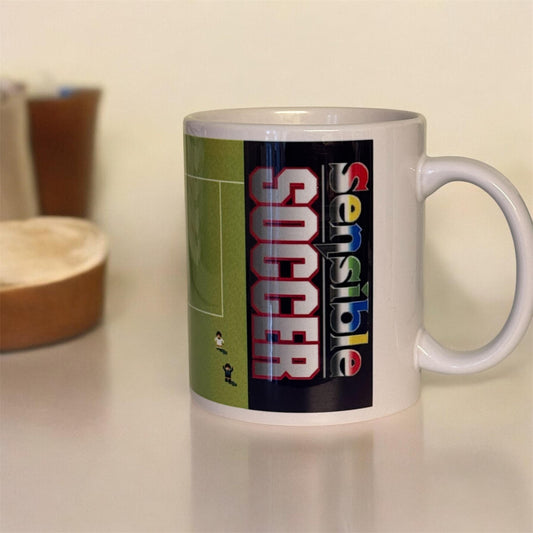 Sensible Soccer Inspired Mug | Retro Gaming Coffee Mug Classic Game Coffee Mug, Funny Gaming Mug, Cool Gaming Mug, Retro Gaming Culture
