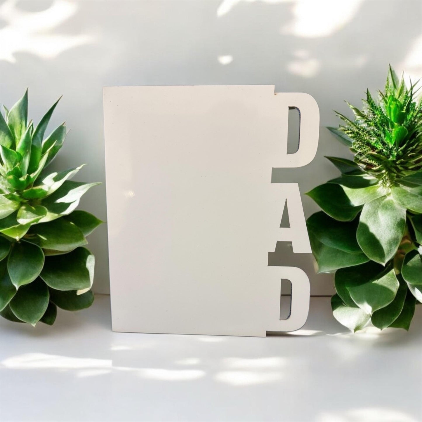 Dad photo plaque| photo plaque| gift for dad| picture plaque| standing picture plaque| MDF photo | photo memories | memorial photo dad|