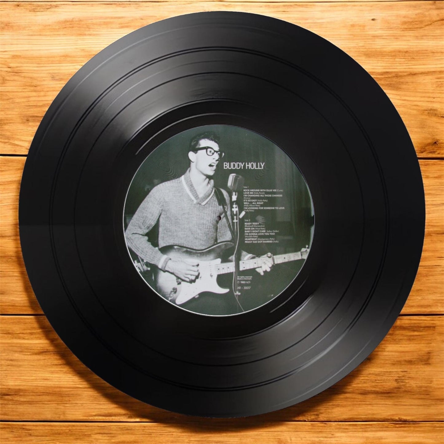 Set of 4 Buddy Holly drink coasters|Buddy Holly coasters| Gifts for Nan | Music fan gift|Gift for her | Rock and roll gifts| Gift for him