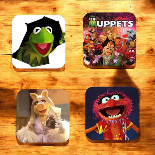 Set of 4Muppets Coasters, Vintage Muppet  characters|classic muppet coasters | gifts for him| gifts for cartoon lovers | gifts for her