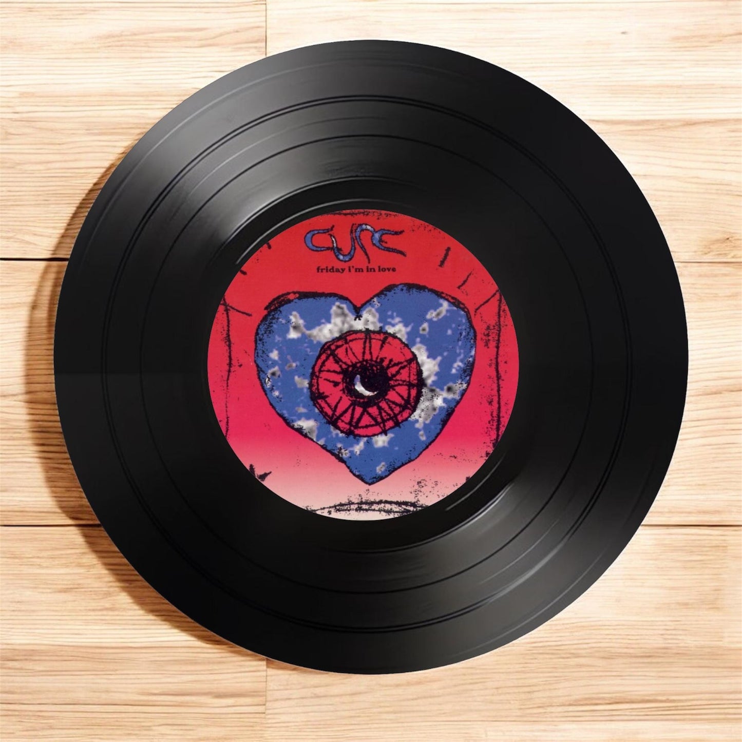 Set of 4 The Cure drink coasters|The Cure Gift| Gifts for Nan | Music fan gift|Gift for her| Rock music gifts| Gift for him Robert Smith